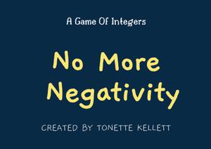 play No More Negativity