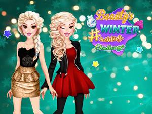 play Beauty'S Winter Hashtag Challenge