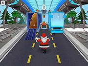 play Santa City Run