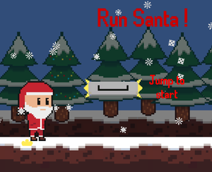 play Run Santa !