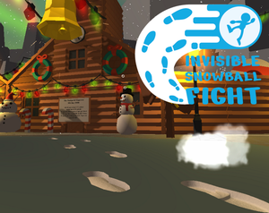 play Invisible Snowball Fight!