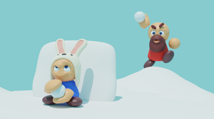 play Snowb4Ll Fight