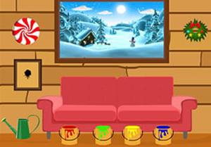 play Christmas Green Room Escape