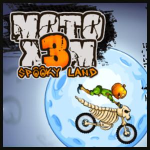 Moto X3M 6 Spooky Land