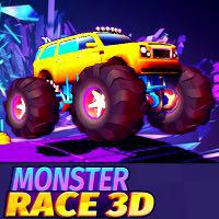 play Monster Race 3D