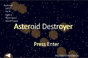 play Asteroid Destroyer