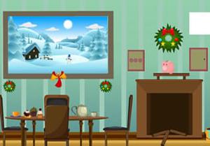 play Christmas Green Room Escape 2