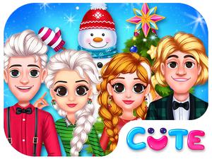 play Frozen Princess Christmas Celebration