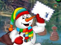 play Comely Snowman Escape
