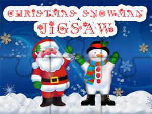 play Christmas Snowman Jigsaw Puzzle