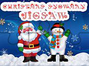 Christmas Snowman Jigsaw Puzzle