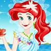 Mermaid Princess Wedding Dress Up