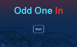 play Odd One In