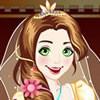 Long Hair Princess Wedding Dress Up