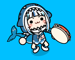 play Gura Tambourine