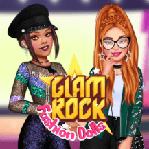 Glam Rock Fashion Dolls