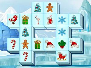 play Xmas Triple Mahjong