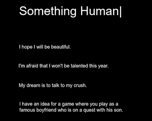 play Something Human (Genuary 2021)