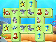 play Aquatic Triple Mahjong