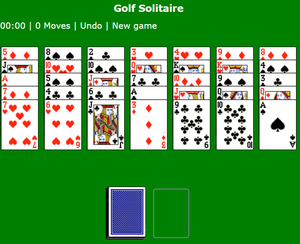 play Golf Solitaire