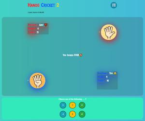play Hands Cricket-2 | Mrahr