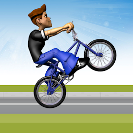 Wheelie Biker