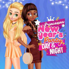 play Princesses New Year'S Party Day & Night