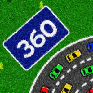 play 360 Roundabout - Car Stacking Game