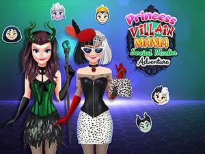 Princess Villain Mania Social Media Adventure