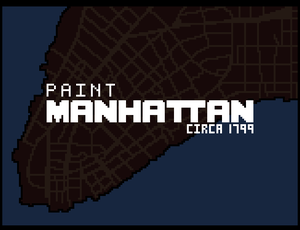 Paint Manhattan Circa 1799