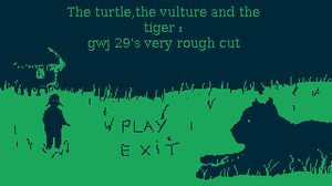 The Turtle, The Vulture And The Tiger : Godot Wild Jam'S Very Rough Cut