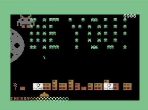 play Tiny Invaders - Francesco Clementoni - C64