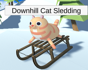 play Downhill Cat Sledding