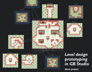 play Level Design Prototyping In Gbstudio Example Project