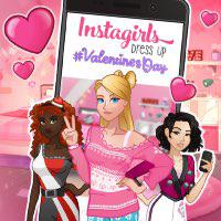 play Instagirls Valentines Dress Up