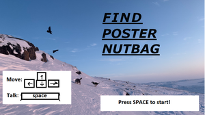 play Global Game Jam: Find Poster Nutbag