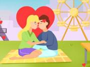 play Romantic Secret Kiss