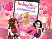 play Instagirls Valentines Dress Up