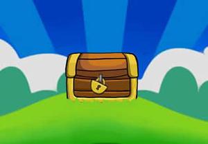 play Wooden Box Gold Coin Treasure Escape