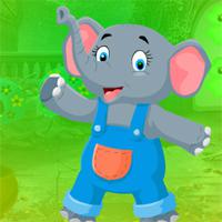 G4K-Lovely-Baby-Elephant-Escape-