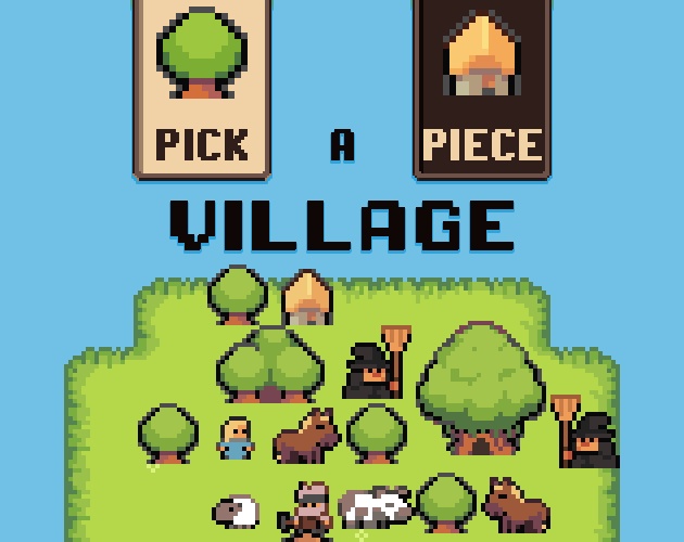 play Pick A Piece Village