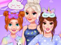 Princesses Slumber Fun Party