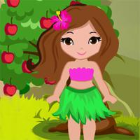 play Games4King-Cute-Wild-Girl-Rescue