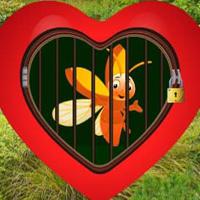 Love Golden Bee Escape