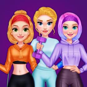 play Getfit Princess Workout - Free Game At Playpink.Com