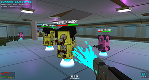 play Cyber Shooter