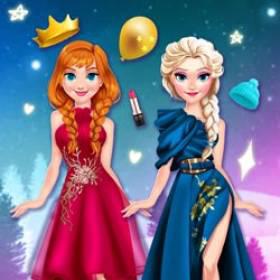 Sisters Glam Winter Ball Prep - Free Game At Playpink.Com