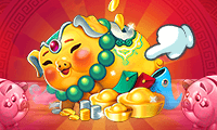 Lucky Gold Piggies