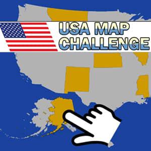 play Usa Map Challenge