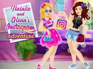 play Natalie And Olivia'S Social Media Adventure